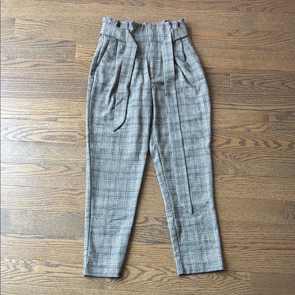 H&M Gray Dress Pants High-Waisted Tapered. Pet and smoke free house!!